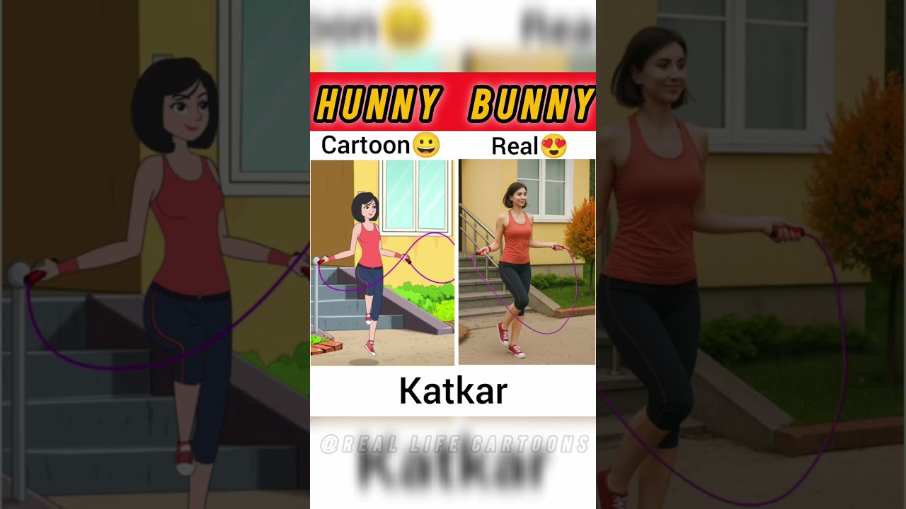 hunny Bunny character in real life🤩 