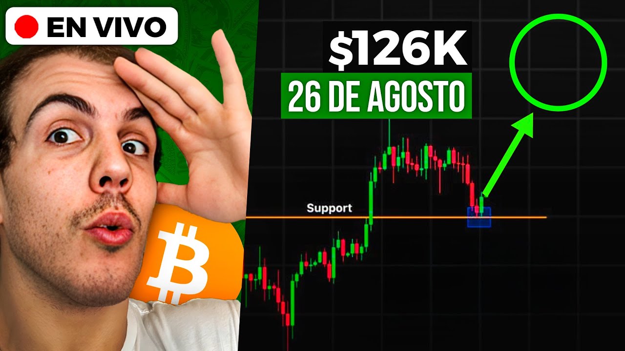 BITCOIN A 126K EN AGOSTO? ( ETH en Momento Critico )