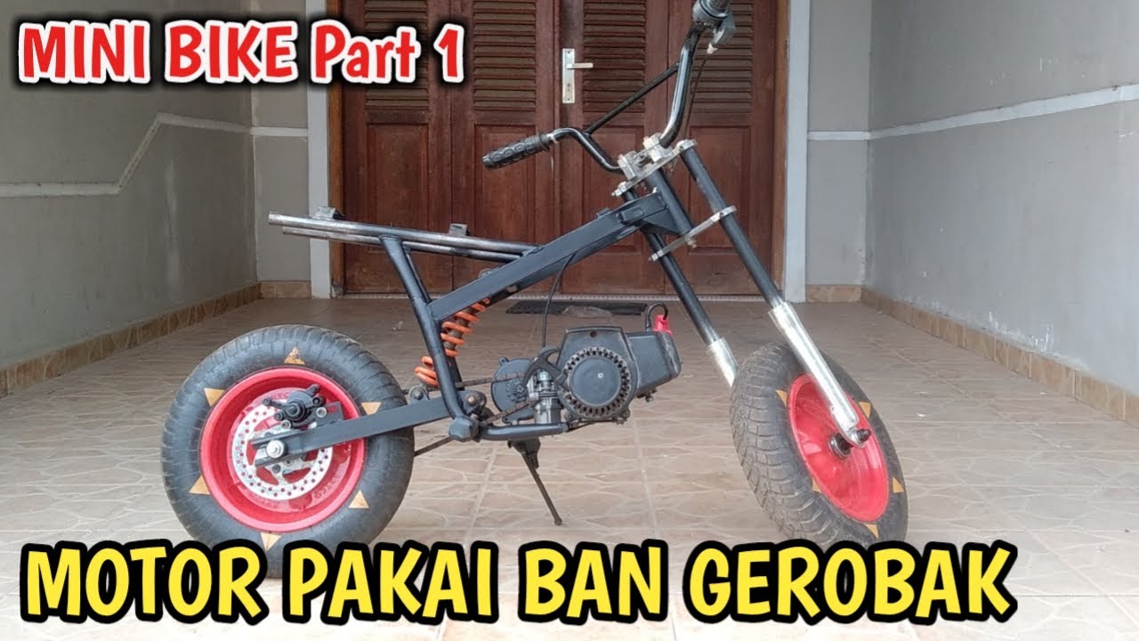 Motor Pakai Ban Gerobak Dorong // Roda Angkong