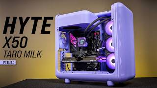 A Purple High-End Beast! | HYTE X50 RTX 5080 + Intel 285K PC Build
