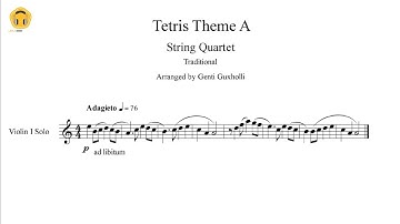 Korobeiniki (Tetris Theme) (String Quartet/Sheets)