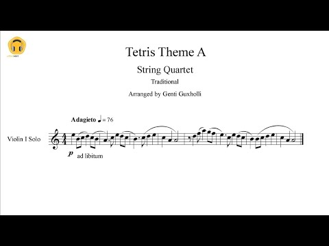 Korobeiniki (Tetris Theme A)  (String Quartet) - Tetris