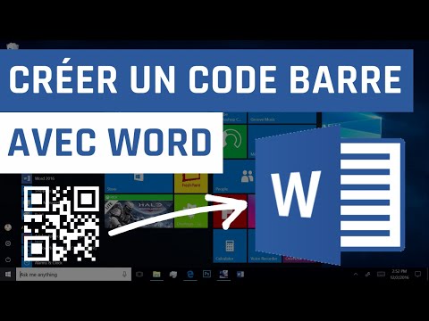 Vidéo: Comment imprimer des codes-barres dans Word ?