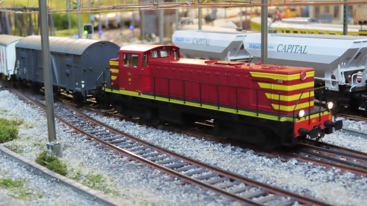 #modelleisenbahn #trainsminiatures #CFL #SNCB VIDEO CLIP N°146 - YouTube