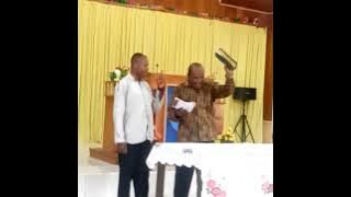 Tanggal 04 Februari 2022 Dalam suasaana Ibadah persekutuan doa jemaat Alfa Omega.