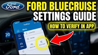 How to verify Ford BlueCruise settings using the FordPass app - Full Guide