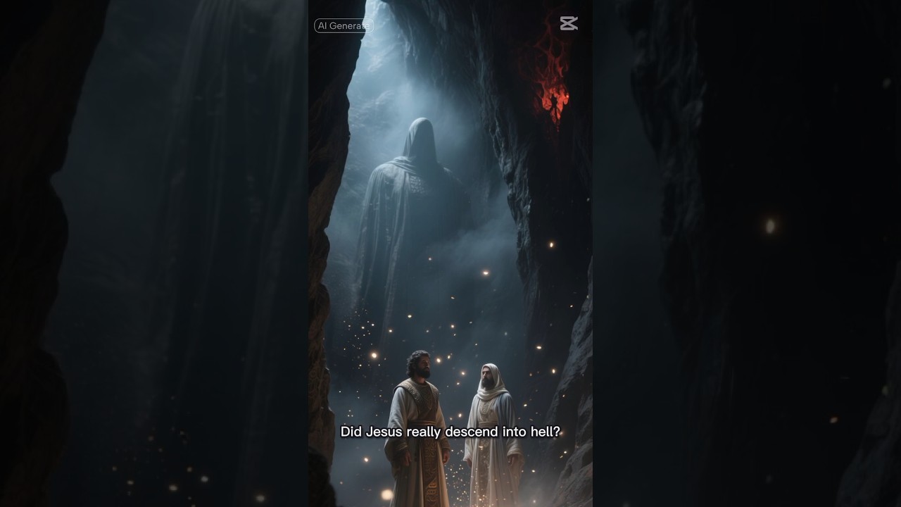 Jesus entered Hell and conquered it! You need to see this… 🙏🔥 #BibleTruth #ChristianShorts