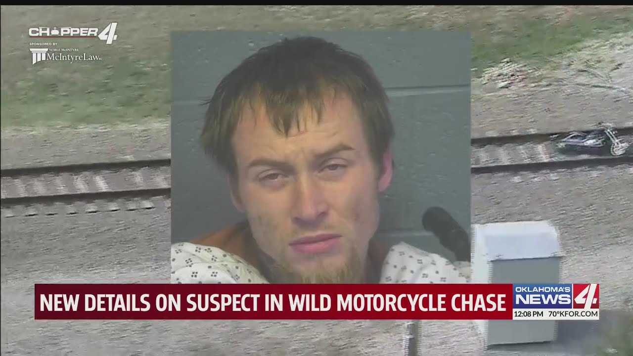 New details on suspect in wild motorcycle chase - YouTube