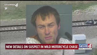 New details on suspect in wild motorcycle chase