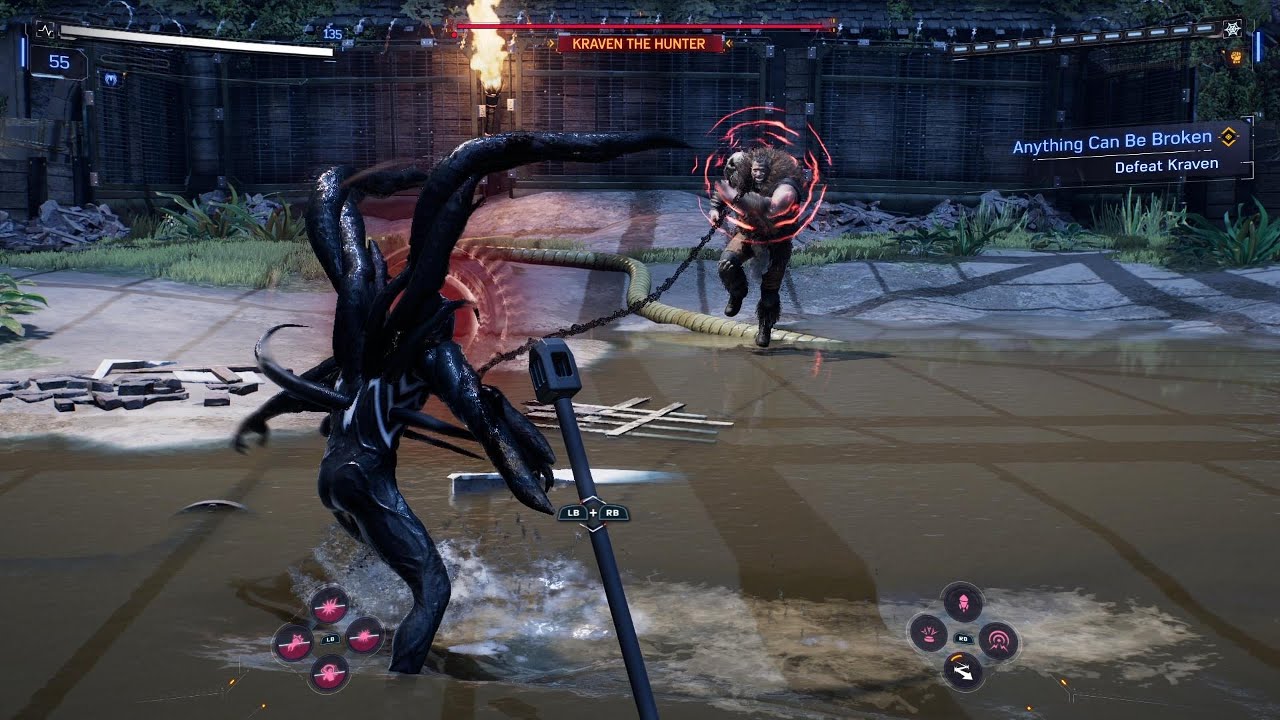 Marvel Spider-man 2 | Venom Peter VS Kraven