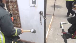 Alameda Fire Department- forcing locks