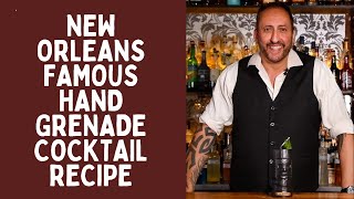 New Orleans Famous Hand Grenade Cocktail Let s Talk Drinks