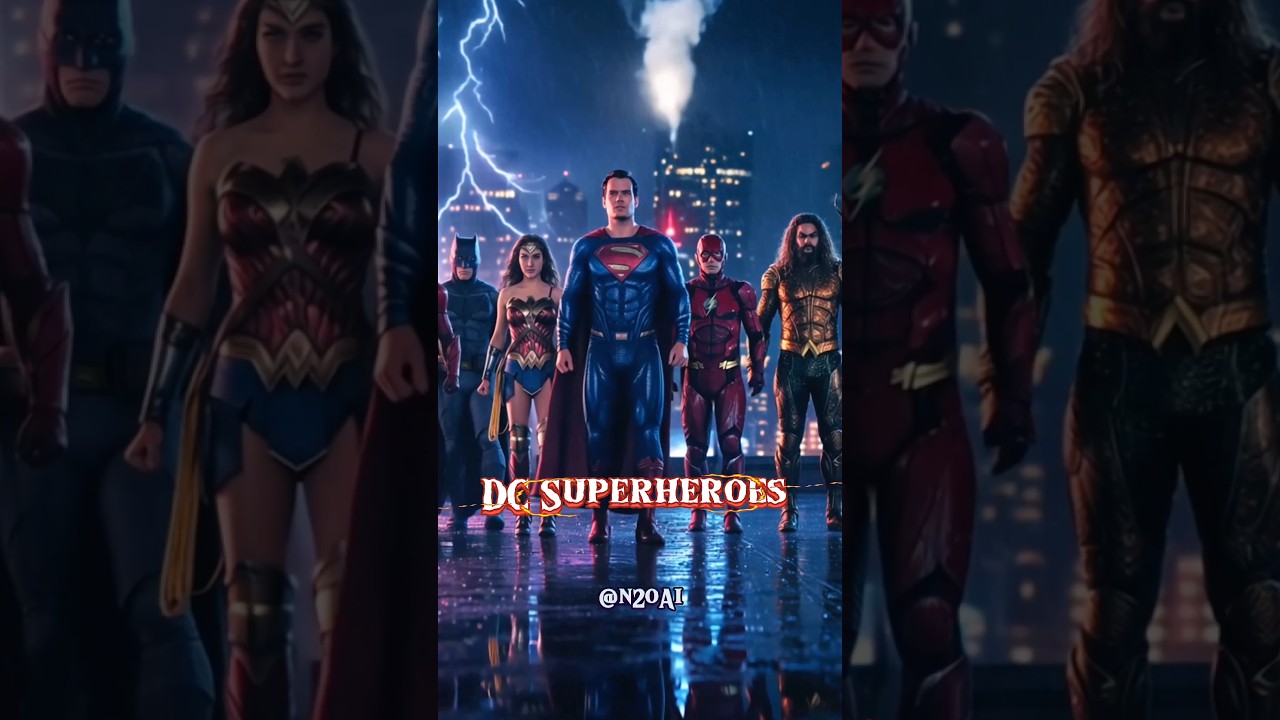 DC Superheroes🦸🔥 | AI Realistic Redesigns 🎨 ✨ 