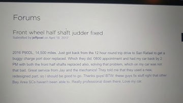 Tesla Dual Motor Front Driveline Vibration Under Hard Acceleration