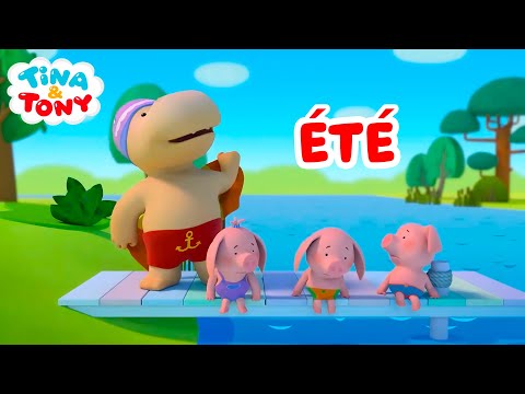 Vacances D été Avec Tina Et Tony Partie 1 Tina Tony Dessin Animé 