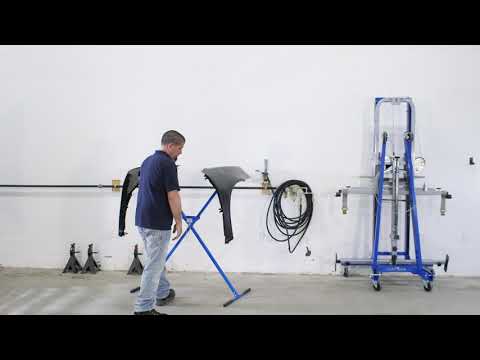 Automotive Paint Rack