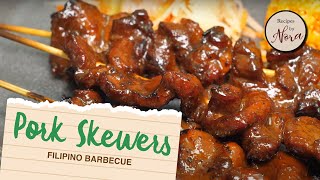 Filipino Barbecue Pork Skewers