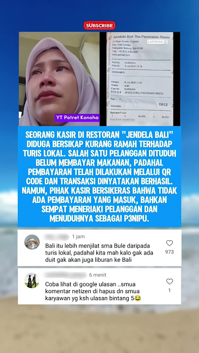 Viral! Turis Lokal Dipermalukan Kasir Restoran di Bali Gara-Gara Masalah Pembayaran QRIS