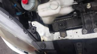 Acura rdx 2011 how to remove headlamp.