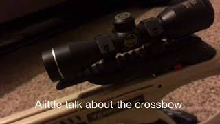 I bought my first crossbow!! Barnett crossbow