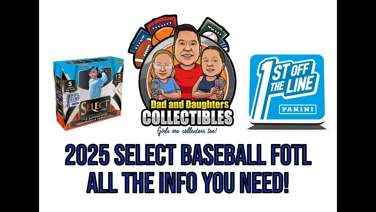 Карточки Panini Select Baseball 2025 First Off the Line (FOTL) - Что нужно знать для голландского...