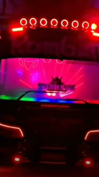 komban bus black lighting
