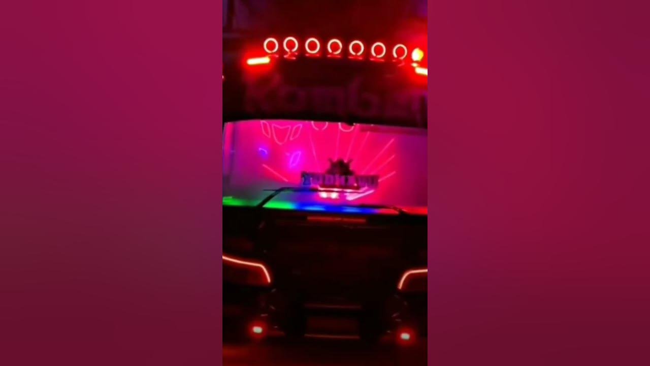 komban bus black lighting