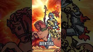Te lanzás sin mirar atrás. Caballero de Bastos: moverte con fuego #aprendertarot #CaballeroDeBastos
