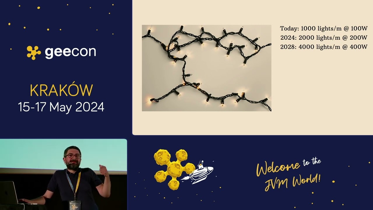 GeeCON 2024: Tomasz Kowalczewski - Using vectors in Java [...]