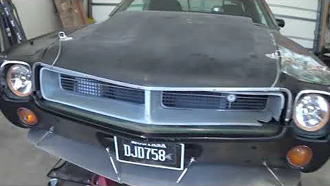 1968 AMC Javelin (Junkyard javelin) final build 95% complete walk around