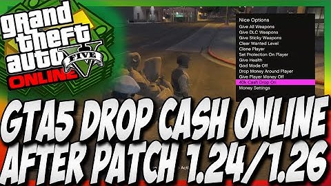 GTA 5: *MODDED LOBBY* MOD MENU TU25 DROP MONEY/CASH  AFTER PATCH 1.25/1.26 (JTAG-RGH) INSANE MONEY