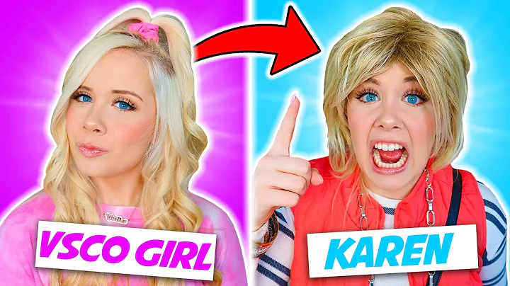 VSCO GIRL TO KAREN TRANSFORMATION!