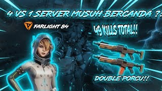 MATCH GOKILL‼️😱 WAR DI LUAR ZONA 2 SQUAD + BOT MOTOR MERESAHKAN⁉️😰 (Gameplay farlight84) screenshot 5