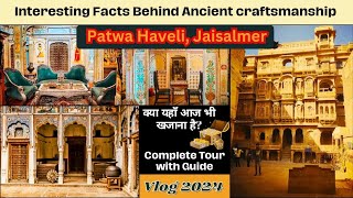 Most Interesting Facts Behind Historic Patwon Ki haveli Jaisalmer | पटवों की हवेली का इतिहास Hindi