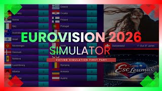 Eurovision 2026 🇦🇹 | Voting Simulation | Grand Final (1/6)