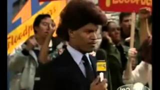 Jamie Foxx as Tyrone Koppel (Black Ted Coppell Reporter Character - Jamie Foxx Show)