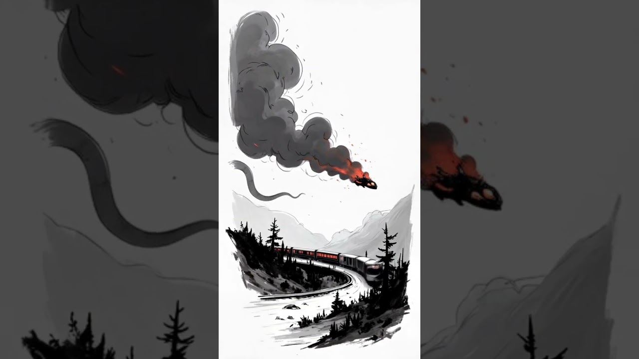 "Snake on a Train? AI-Generated Jungle Horror!"