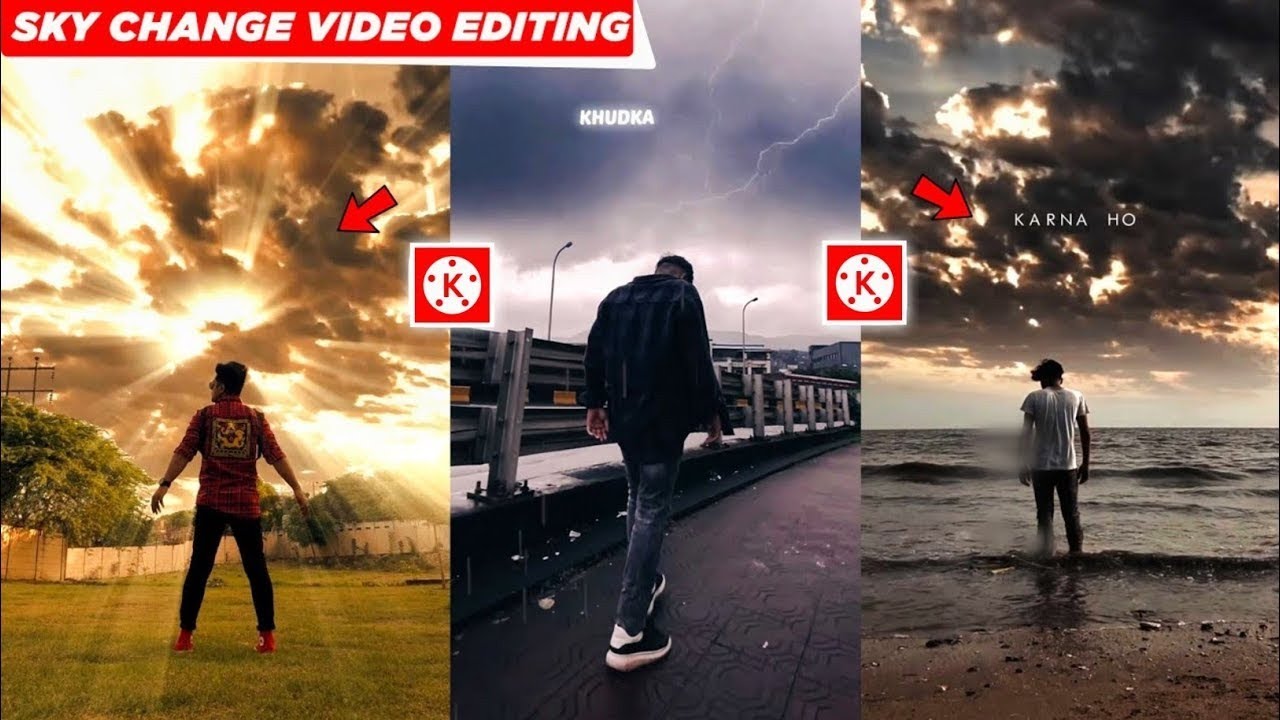 Sky change video Editing kinemaster viral trending sky effect editing ...