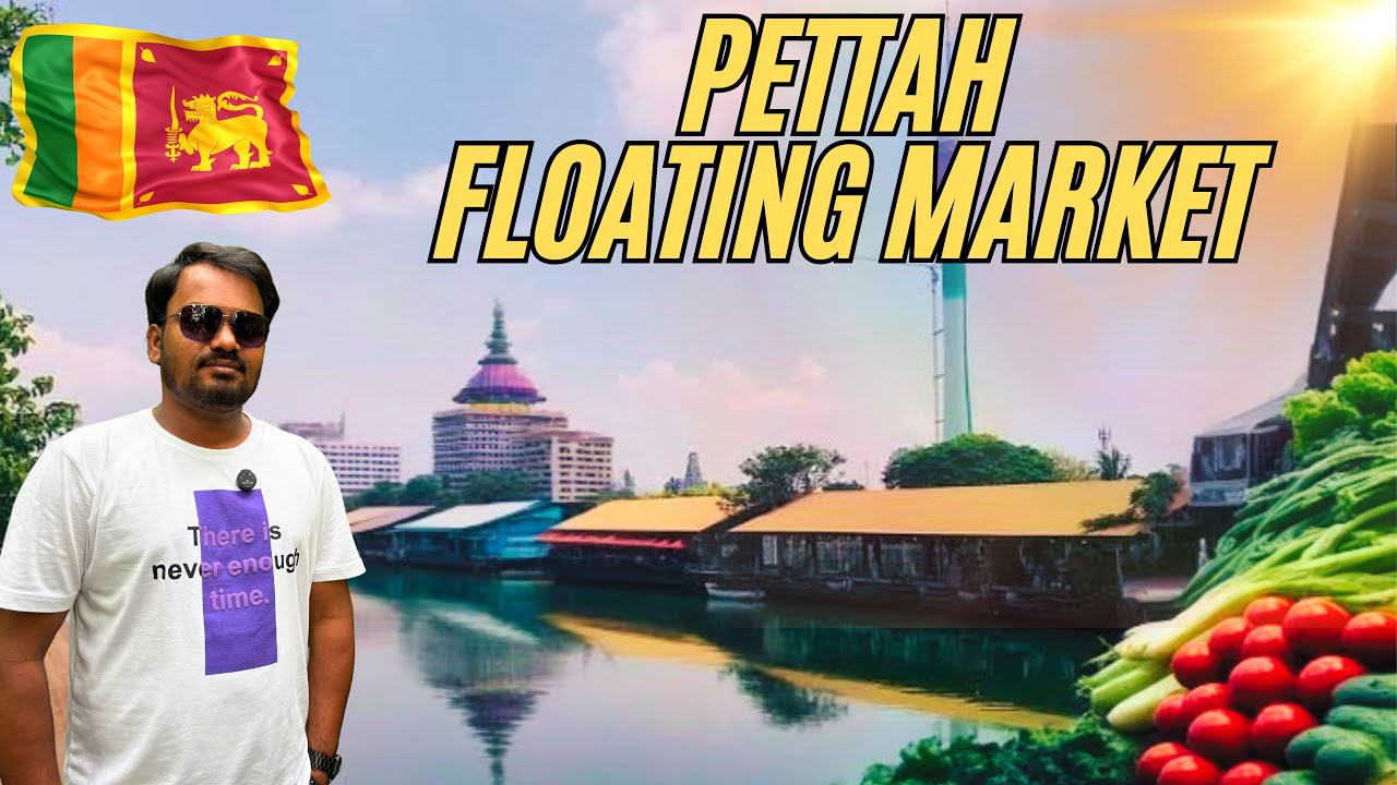 Sri Lanka's BEST Kept Secret Colombo Floating Market | Sri Lanka Vlog