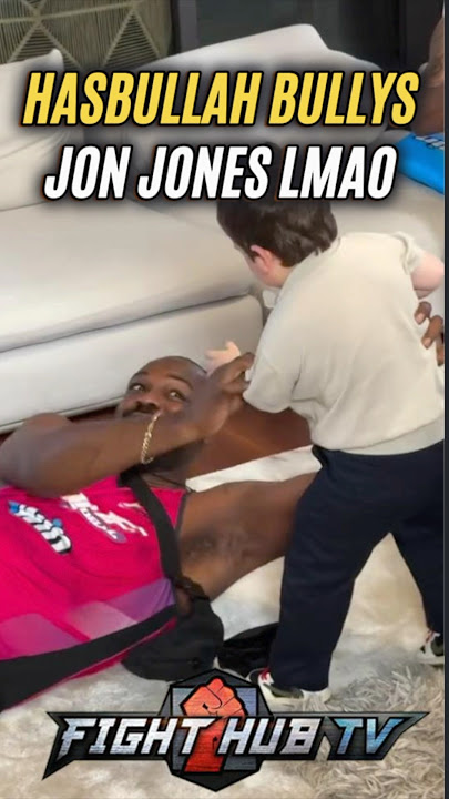 Hasbullah BULLYS Jon Jones in front of other MMA fighters 🤣
