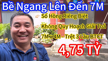 QUẬN 11 - MẶT TIỀN KINH DOANH NGANG LÊN ĐẾN 7M - TRỆT 3 LẦU ĐÚC BTCT #aunhapho #0374997997 