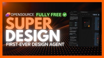 SuperDesign: First-Ever Opensource Design Agent! The Cursor for Design!