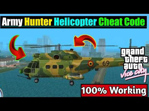 GTA Vice City cheat codes for money, helicopter, car, health, and