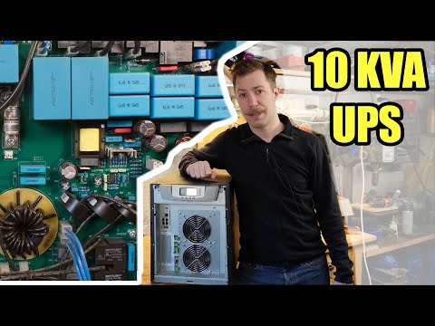 10 KVA Eaton UPS Teardown - Model PowerWare 9355