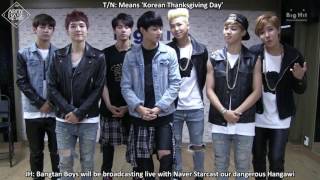 [ENG] Starcast -Bangtan Boys somewhat dangerous Korean Thanksgiving | ABS