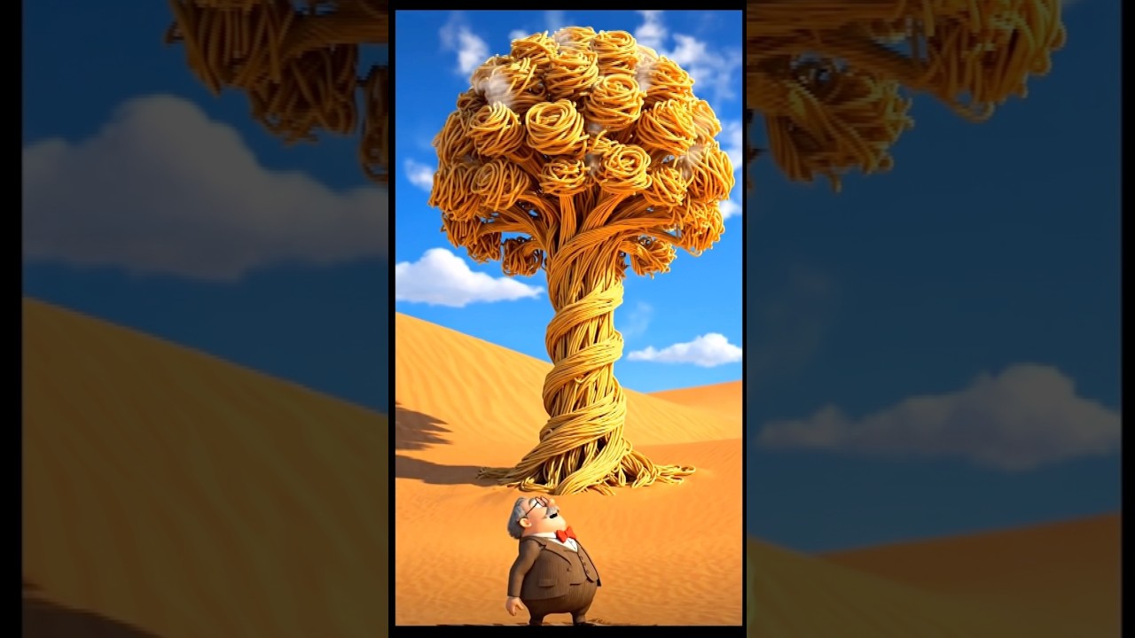 &ldquo;जादुई चाउमीन का पेड़&rdquo; #ai #chowmin #emotional #shortsfeed