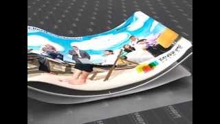 Waveline Curved Tension Display - Tradeshowwholesale.com