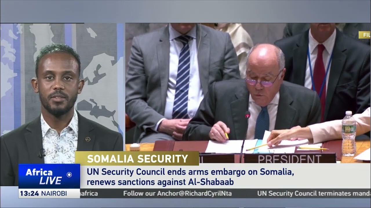 UN Security Council ends arms embargo on Somalia, renews sanctions against Al-Shabaab