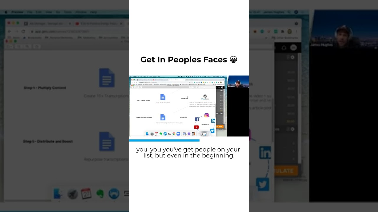 Get In Peoples Faces 😇  (How To Scale Online Business Fast)