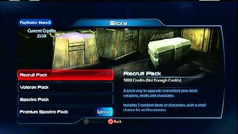Operation Exorcist Victory and Commendation packs (PS3)